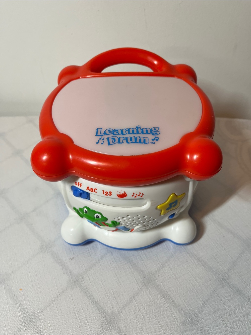 Learning Drum Musical Toy 
Educational Drum for Toddlers
Alphabet. Numbers - Picture 3 of 4